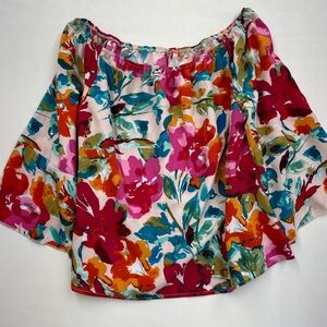Floral Off-Shoulder Women's Top